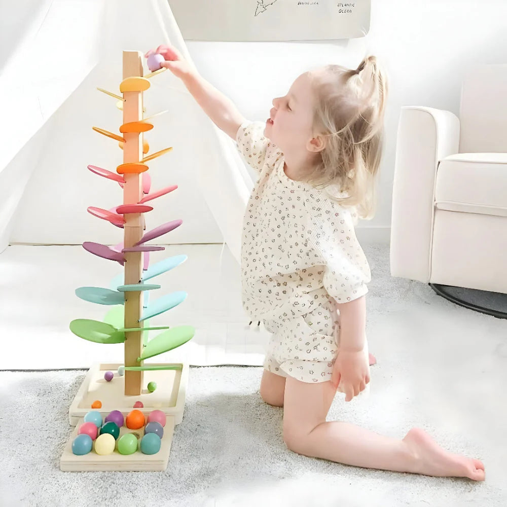 Marble Run | Non-Toxic Wood & Sound