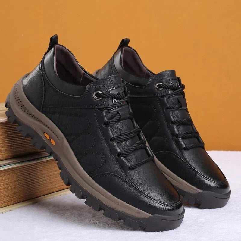 Men's Orthopedic Shoes | Three-Arch Support & Waterproof Leather