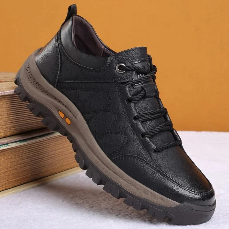 Men's Orthopedic Shoes | Three-Arch Support & Waterproof Leather