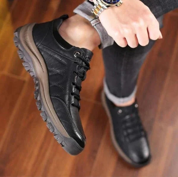Men's Orthopedic Shoes | Three-Arch Support & Waterproof Leather