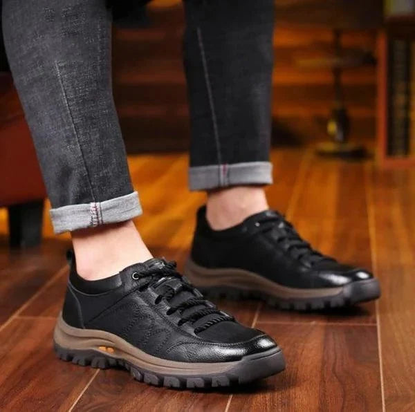 Men's Orthopedic Shoes | Three-Arch Support & Waterproof Leather