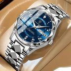 Men's Sports Watch | Multifunctional Chronograph & Dual Display | 50m Water-Resistant