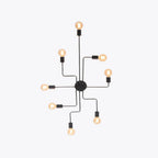 Metal Flush Mount Ceiling Light