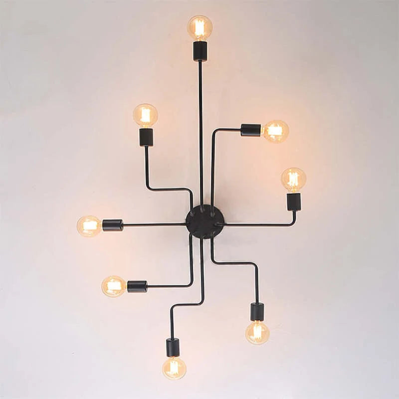 Metal Flush Mount Ceiling Light
