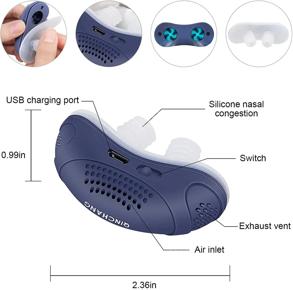 Micro CPAP | Hoseless, Quiet & USB-Rechargeable