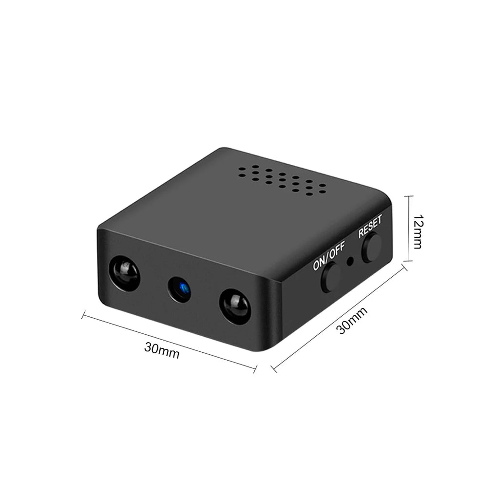 Micro HD Video Camera | Night Vision & Motion Detection