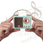 Mini Bluetooth Speaker | Retro Design & Rich Sound | 3-Hour Playtime
