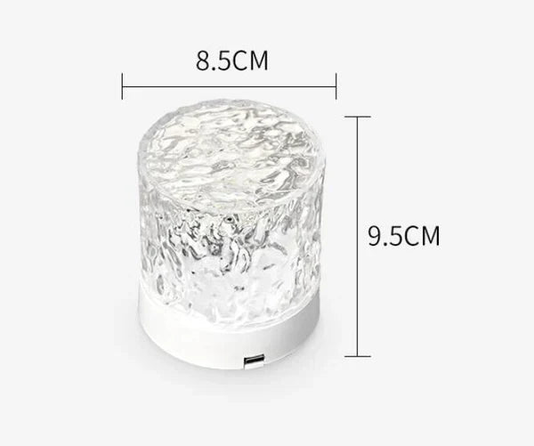 Mood Lamp | Water-Wave Projection & Remote Control | USB Powered