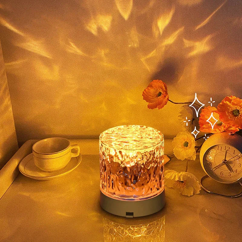 Mood Lamp | Water-Wave Projection & Remote Control | USB Powered