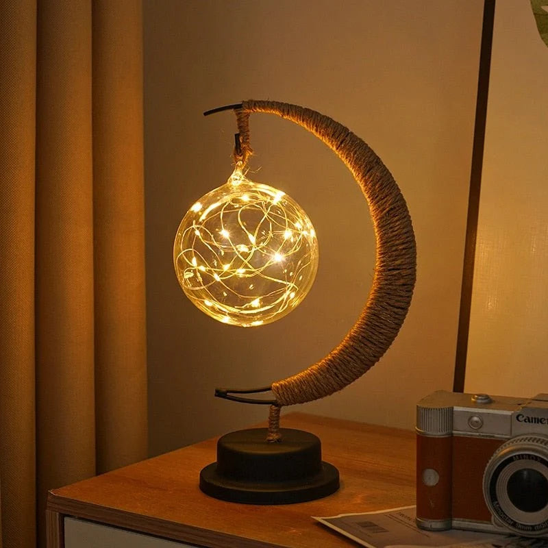 Moon Lamp | 3D-Printed Realistic Surface & Battery-Powered