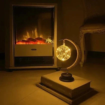 Moon Lamp | 3D-Printed Realistic Surface & Battery-Powered