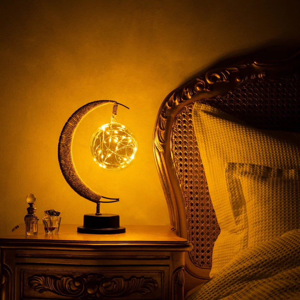 Moon Lamp | 3D-Printed Realistic Surface & Battery-Powered