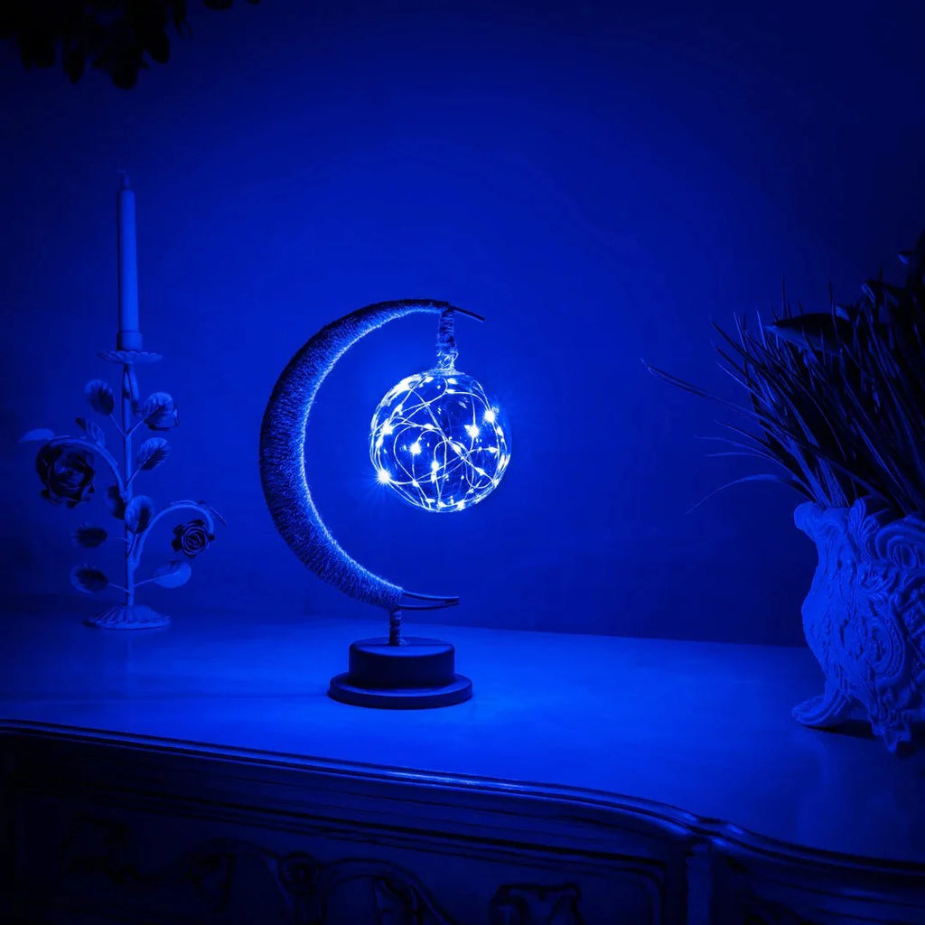 Moon Lamp | 3D-Printed Realistic Surface & Battery-Powered