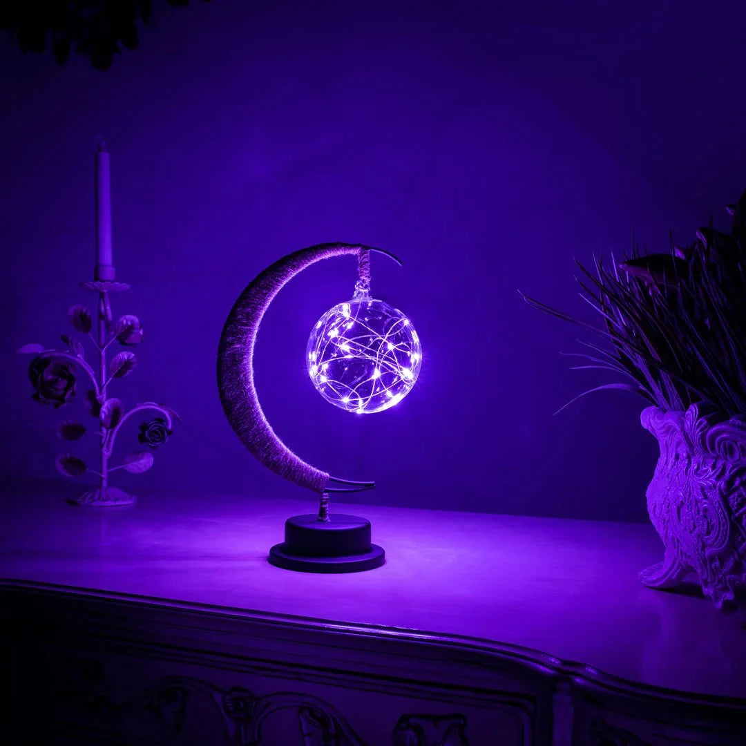 Moon Lamp | 3D-Printed Realistic Surface & Battery-Powered