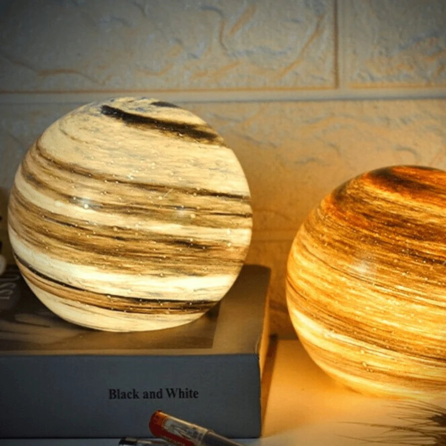 Moon Lamp | Lifelike Glass & 16 Colors | Remote Controlled