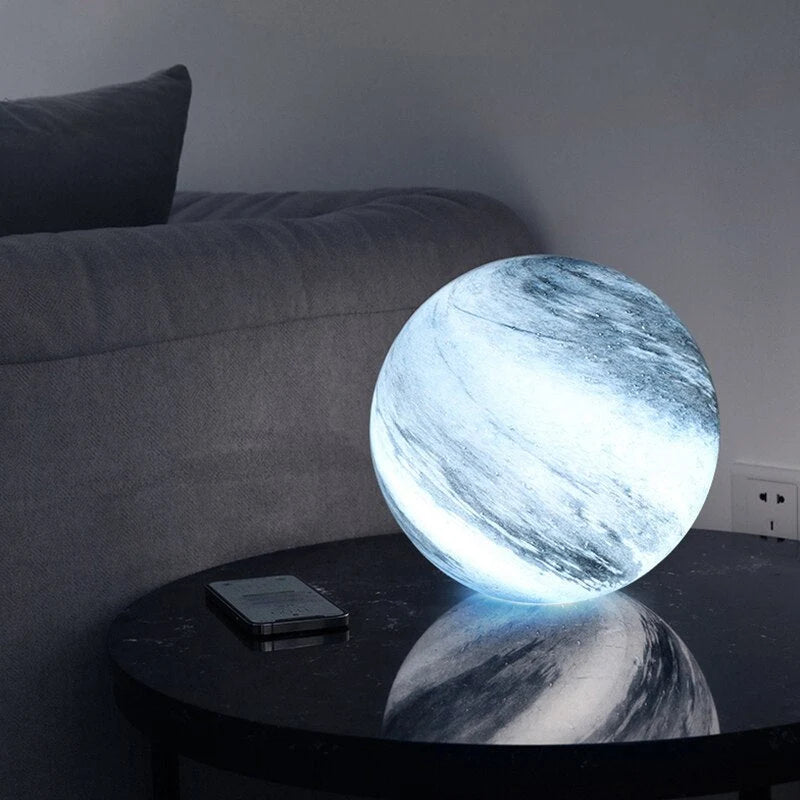 Moon Lamp | Lifelike Glass & 16 Colors | Remote Controlled