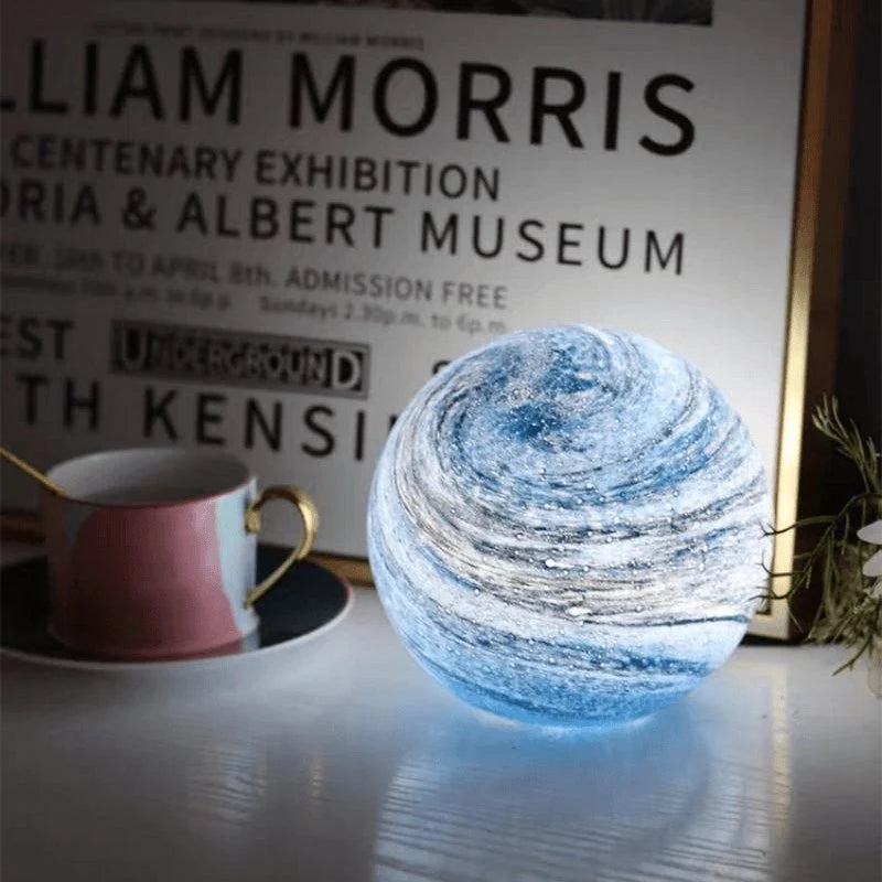 Moon Lamp | Lifelike Glass & 16 Colors | Remote Controlled