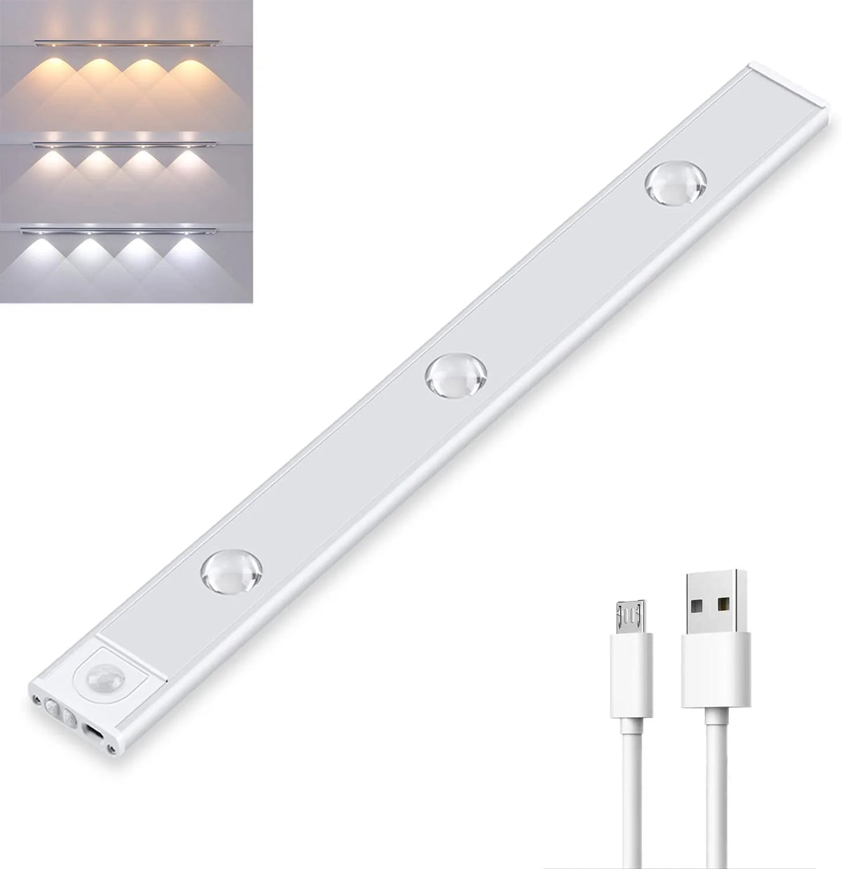 Motion Sensor Light | Rechargeable & Dimmable