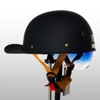 Motorcycle Baseball Helmet | DOT & ECE Certified | Half Shell