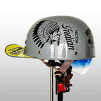 Motorcycle Baseball Helmet | DOT & ECE Certified | Half Shell