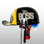 Motorcycle Baseball Helmet | DOT & ECE Certified | Half Shell