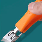 Nail Clipper | Stainless Steel Blades & Splash Guard | For Thick Nails