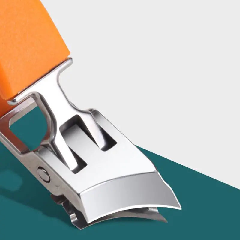 Nail Clipper | Stainless Steel Blades & Splash Guard | For Thick Nails