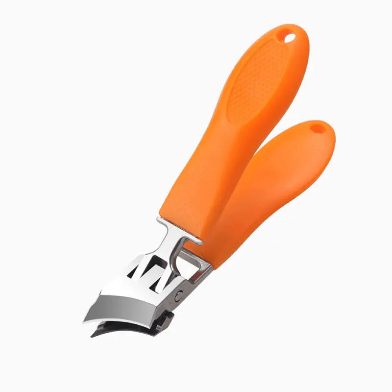 Nail Clipper | Stainless Steel Blades & Splash Guard | For Thick Nails
