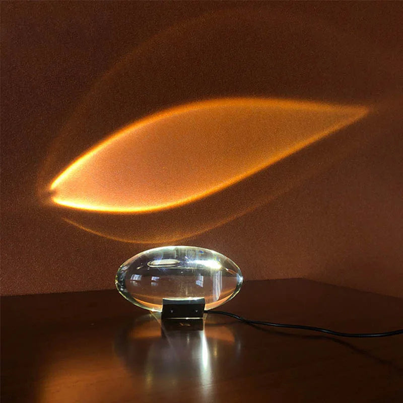 Night Lamp | Crystal Orb & Night Sky Projection