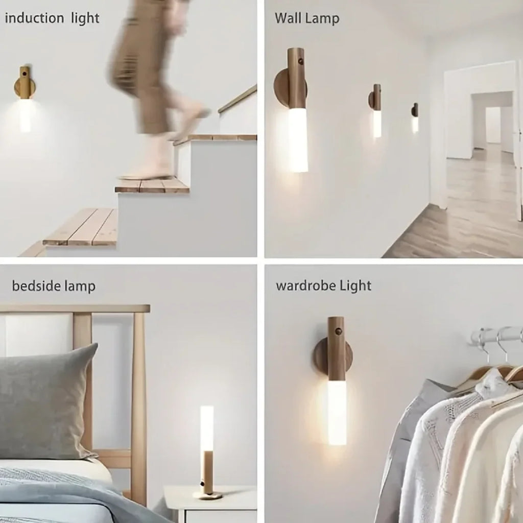 Night Light | PIR Motion Sensor & Magnetic Base | USB Rechargeable