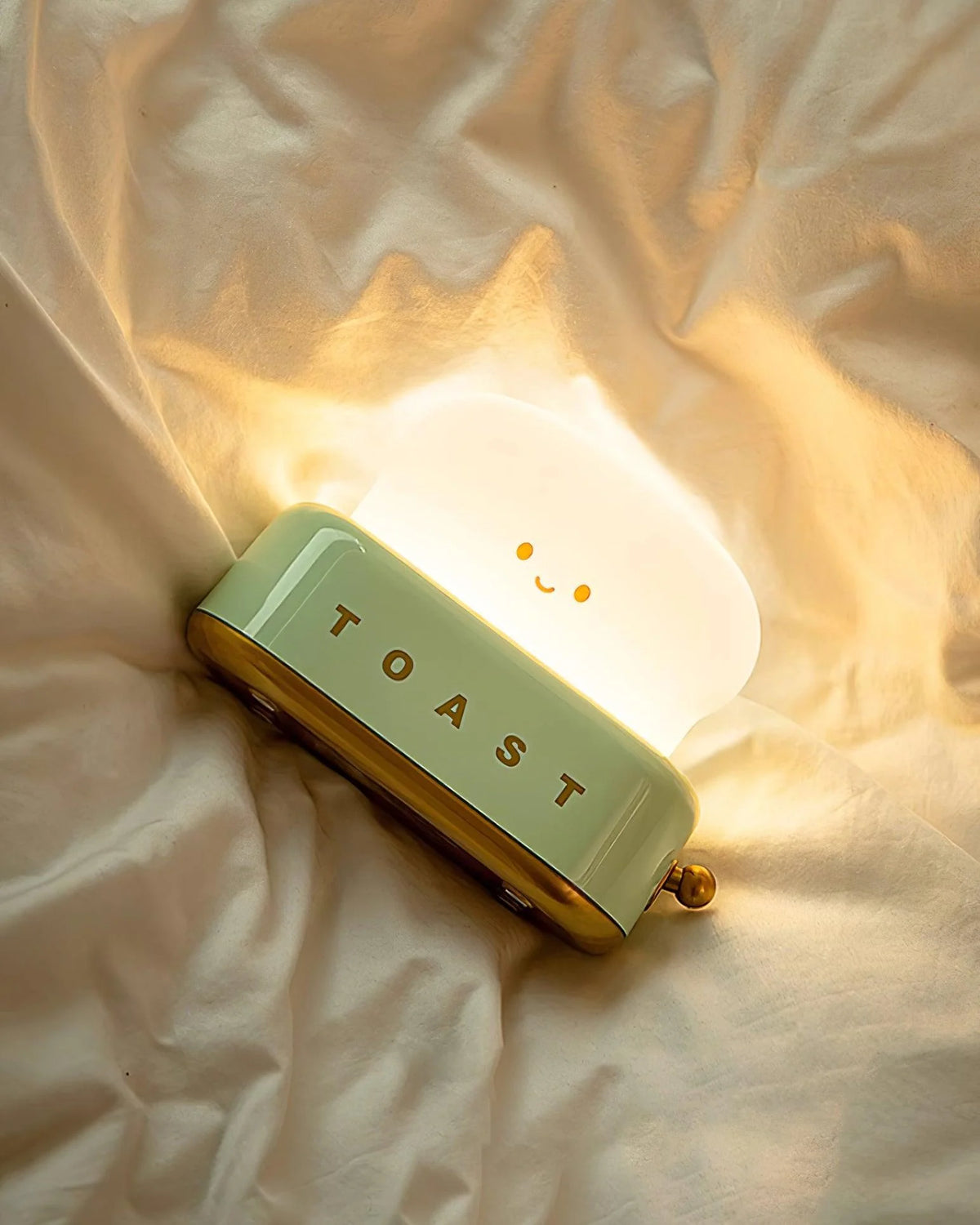 Night Light | Toaster-Shaped Warm 3000K & Adjustable Brightness