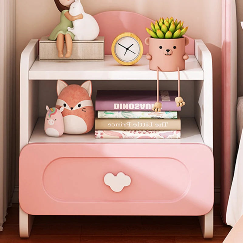 Nightstand | Creative Square Design & MDF | 1-2 Drawers