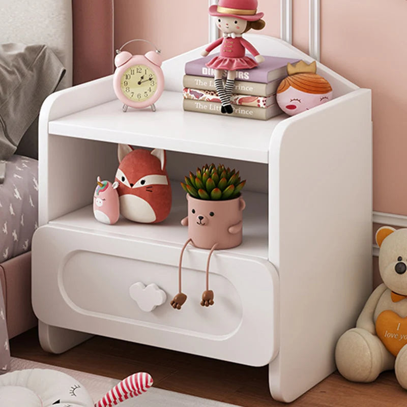 Nightstand | Creative Square Design & MDF | 1-2 Drawers