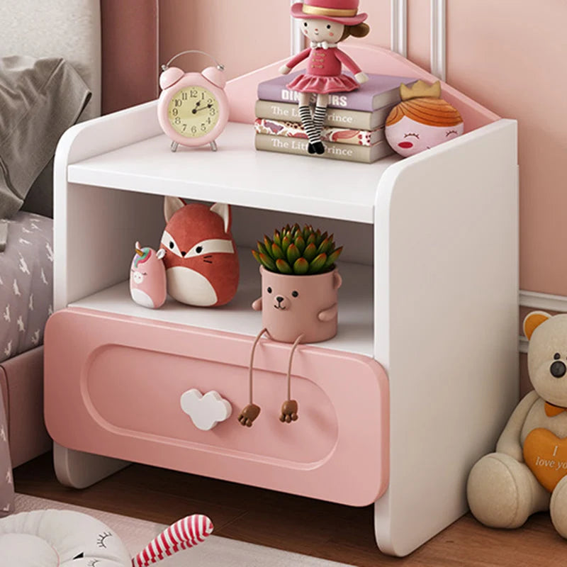 Nightstand | Creative Square Design & MDF | 1-2 Drawers