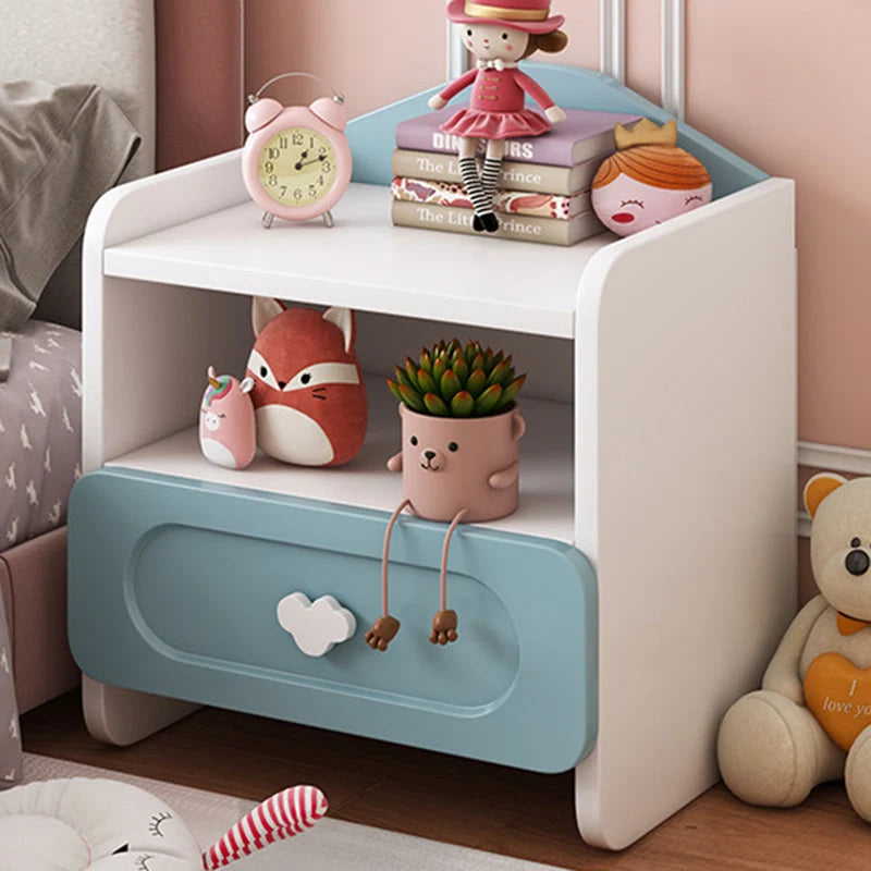 Nightstand | Creative Square Design & MDF | 1-2 Drawers
