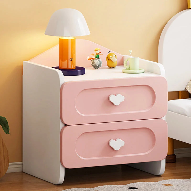 Nightstand | Creative Square Design & MDF | 1-2 Drawers