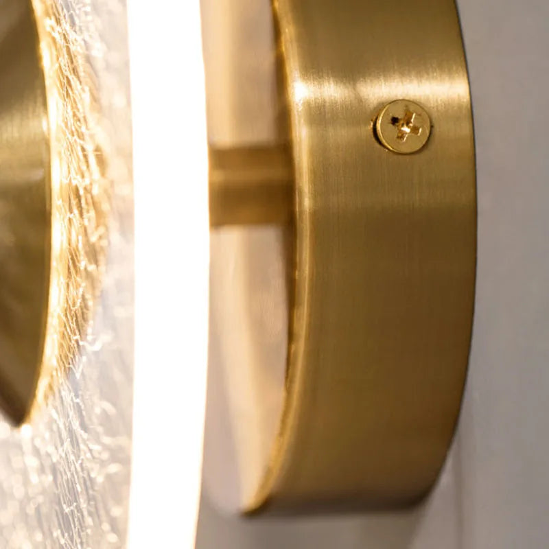 Nordic Wall Light | Layered Petal & Warm LED