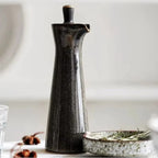Oil Dispenser Pot | Ceramic & Pouring Spout Lid | 120ml