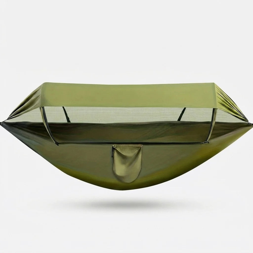 Outdoor Hammock | Integrated Mosquito Net & Sunshade | 260 x 140 cm