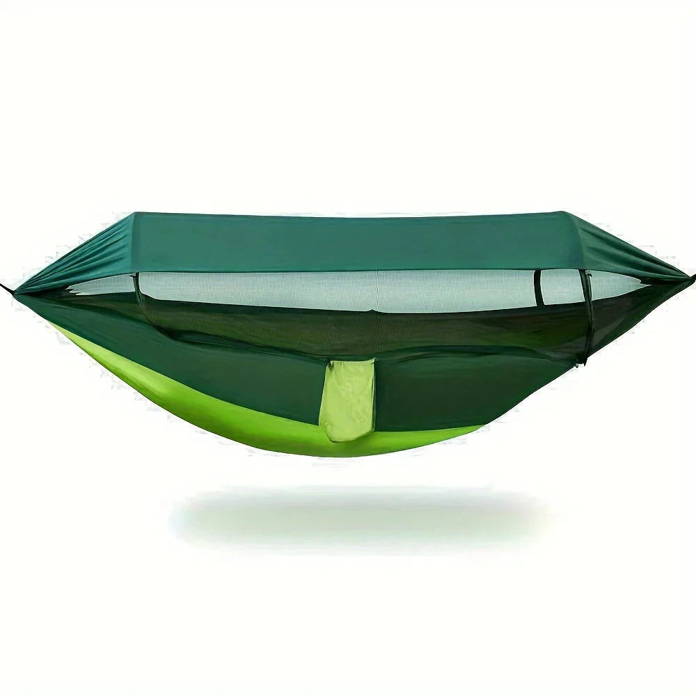 Outdoor Hammock | Integrated Mosquito Net & Sunshade | 260 x 140 cm