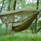 Outdoor Hammock | Integrated Mosquito Net & Sunshade | 260 x 140 cm