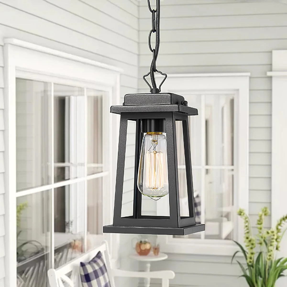 Outdoor Pendant Light | Lantern Design & Weather-Resistant