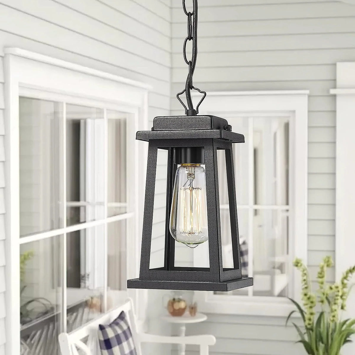 Outdoor Pendant Light | Lantern Design & Weather-Resistant