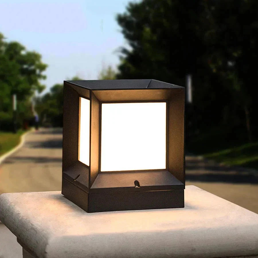 Outdoor Pillar Light | Weather-Resistant Warm & Bright LED | 12W