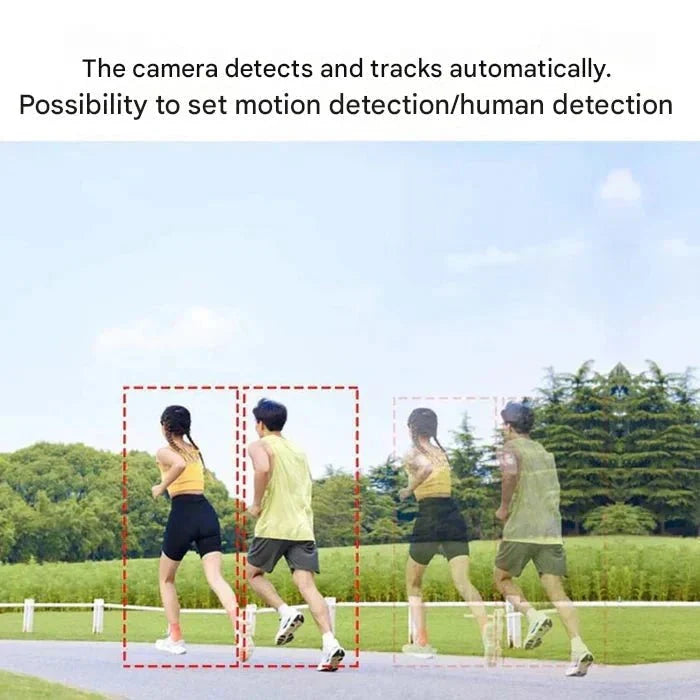 Outdoor Security Camera | 4K Dual-Lens & Solar-Powered