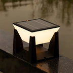 Outdoor Solar Lamp | Cube-Shaped Solar LED & Weather-Resistant