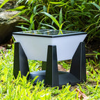 Outdoor Solar Lamp | Solar-Powered LED & Weather-Resistant | Cube Design