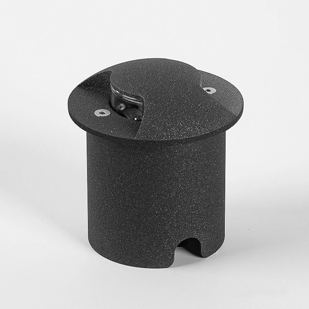 Outdoor Step & Deck Light | Black Metal & Glass | IP65