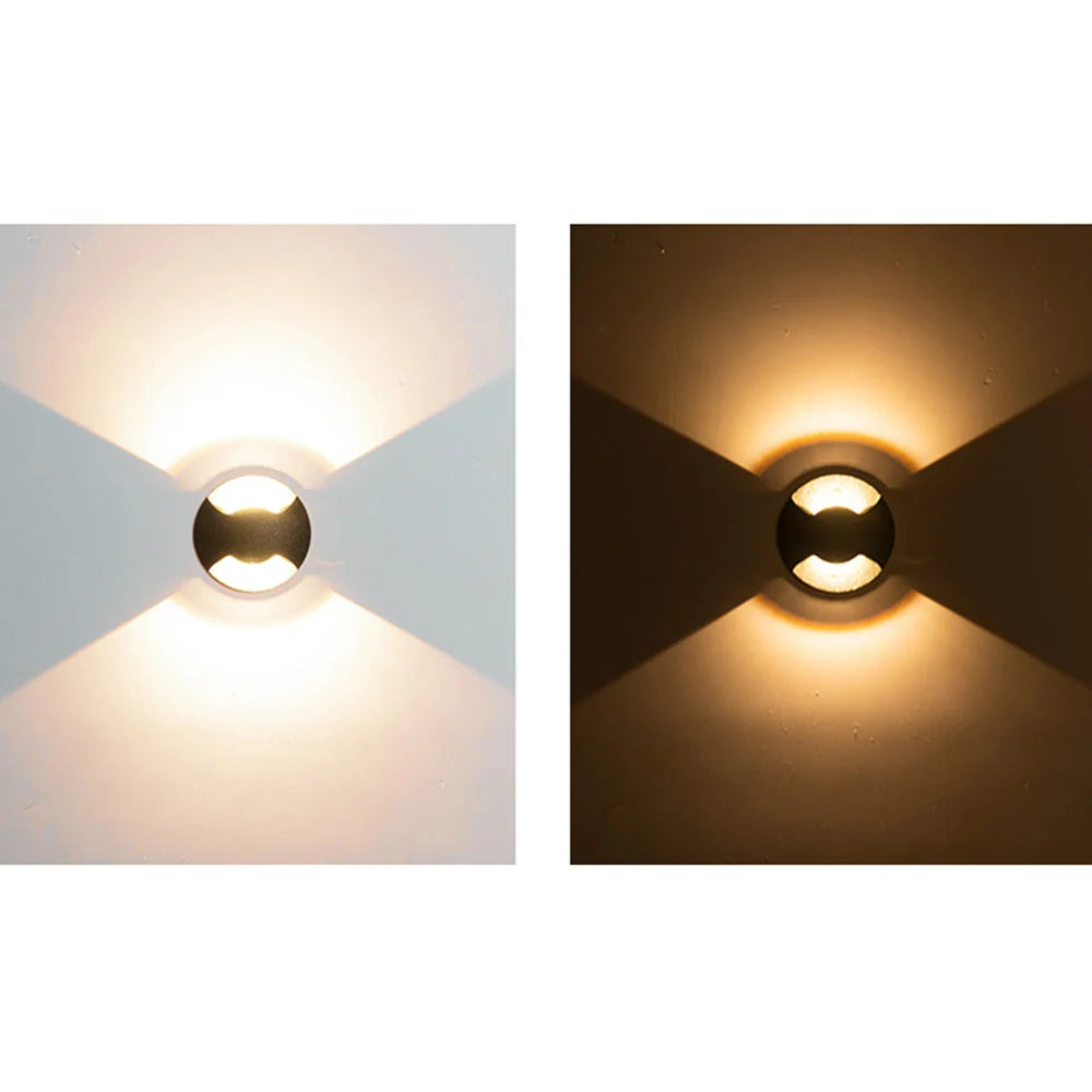 Outdoor Step & Deck Light | Black Metal & Glass | IP65