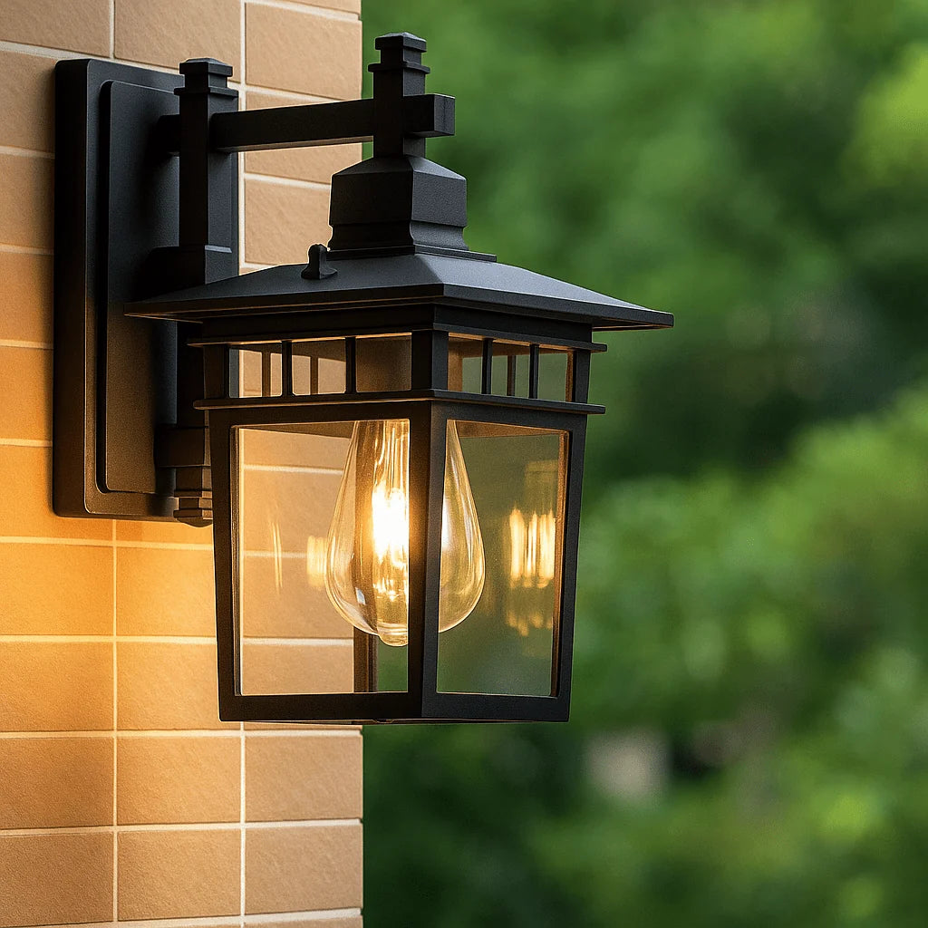 Outdoor Wall Light | Adjustable Head & IP44 | E27 Socket